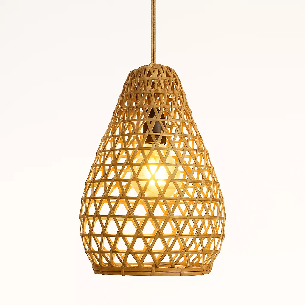 Bamboo Pendant Style 01 - 29cmØ x 43cm