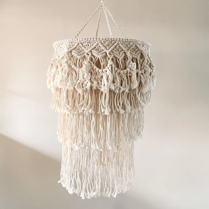 Macrame Pendant - 46cm Diam - Image 4
