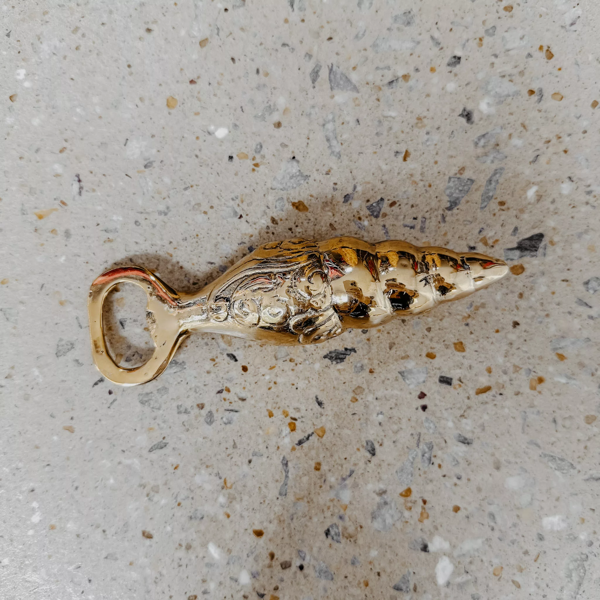 BRASS SHELL BOTTLE OPENER