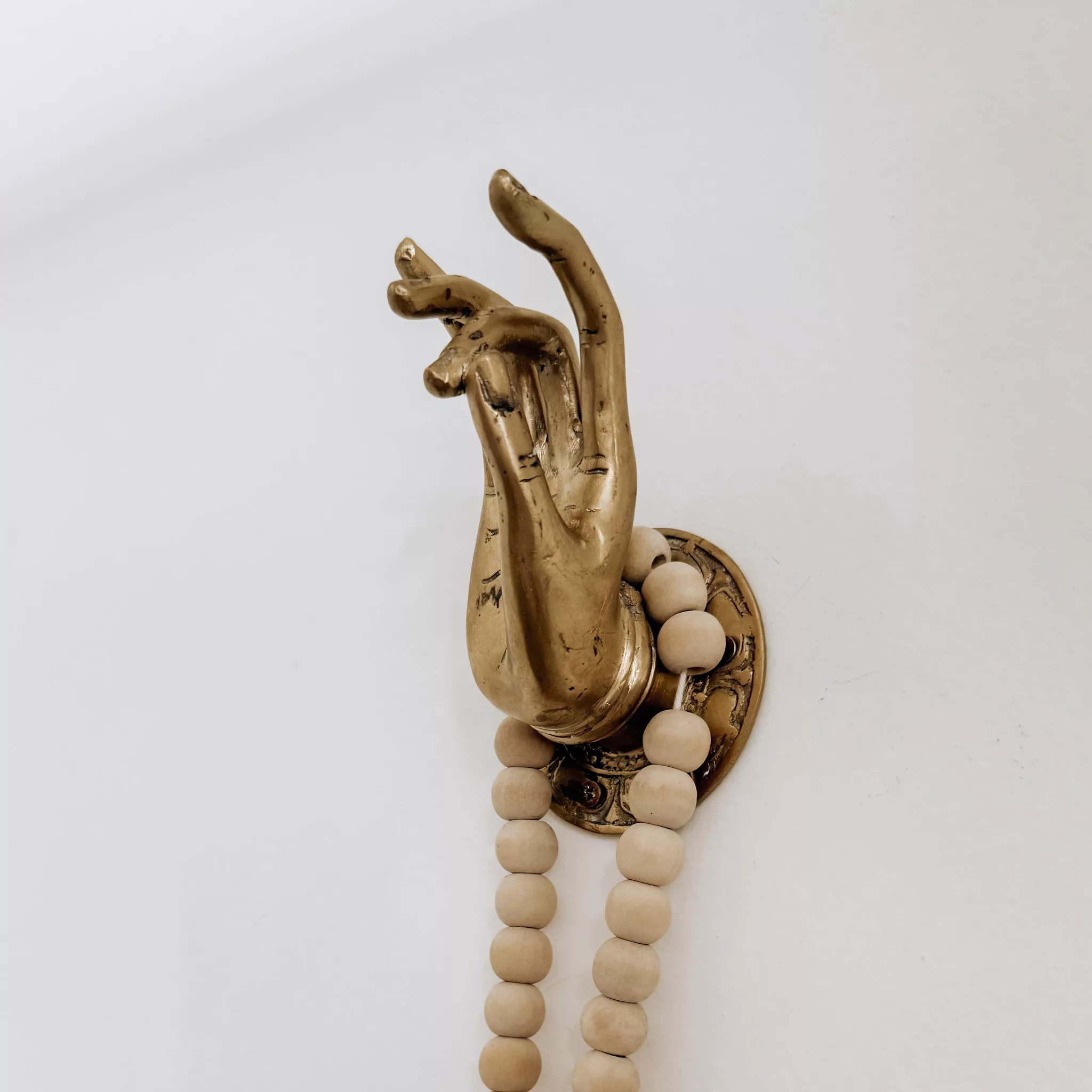 LARGE BRASSH HAND HOOK - Image 4