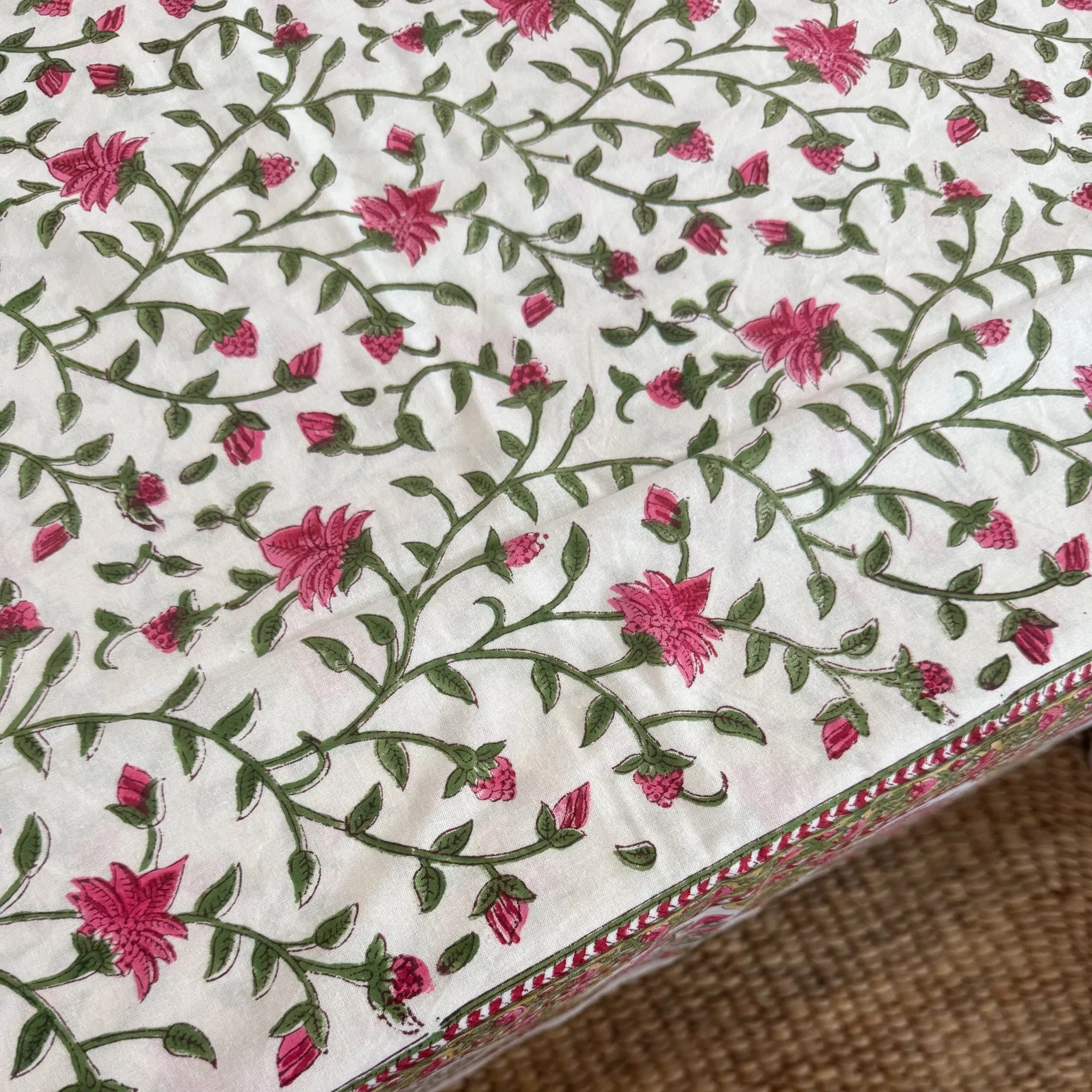 INDIAN COTTON TABLECLOTH - STYLE - Image 3