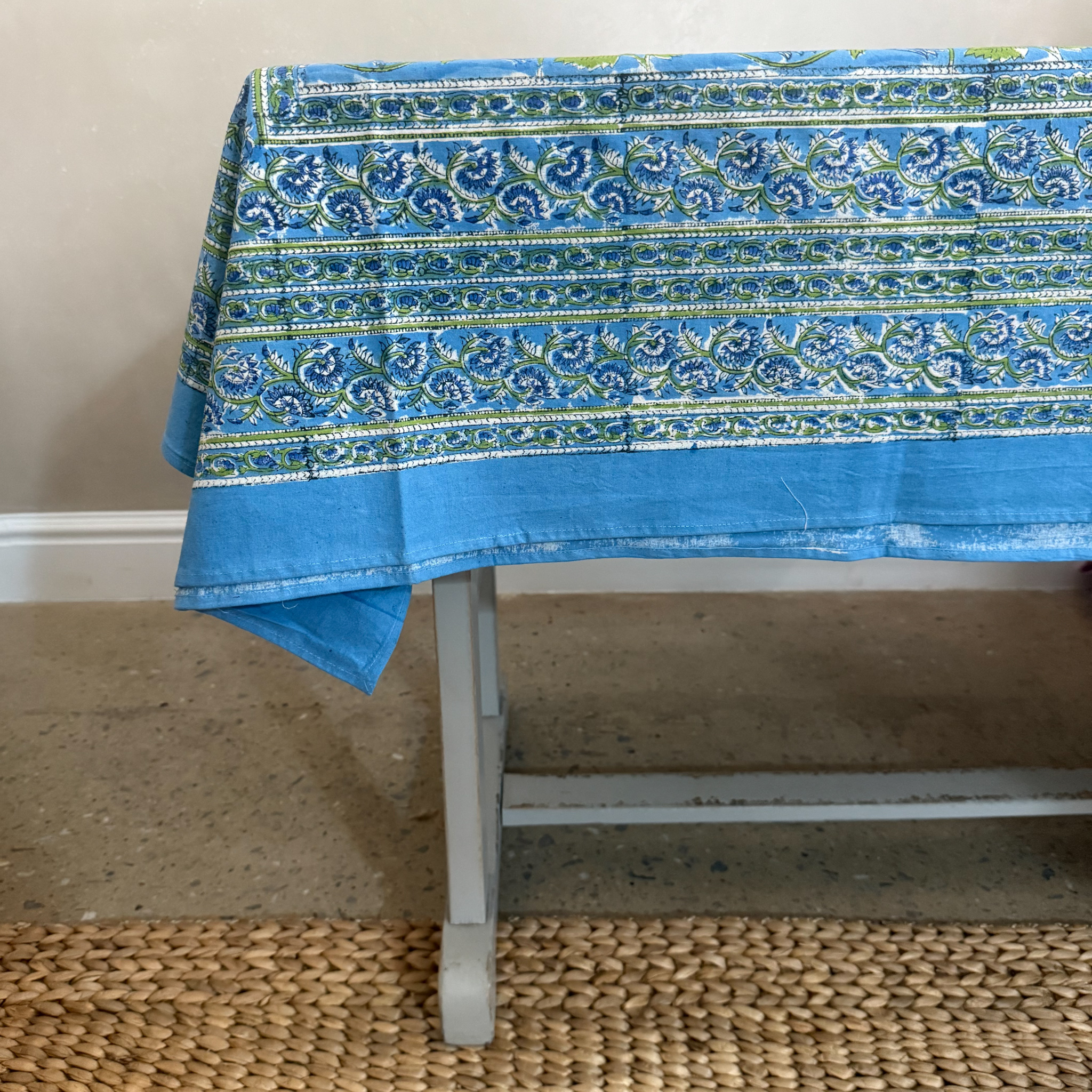 INDIAN COTTON TABLECLOTH - STYLE 4