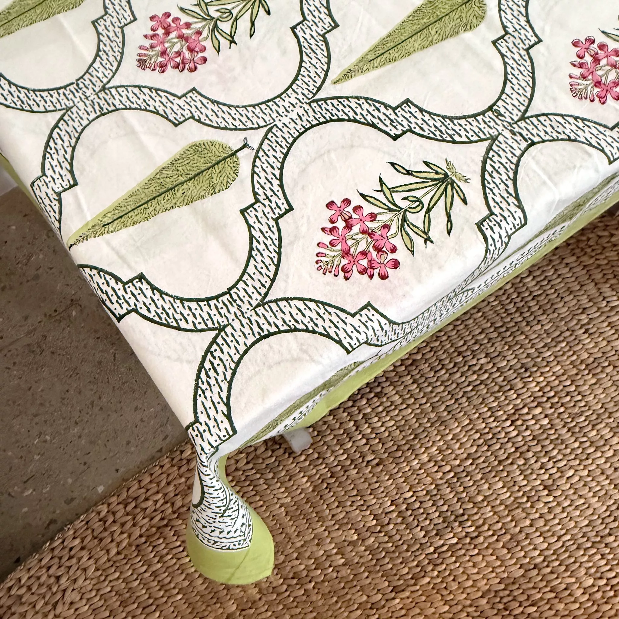INDIAN COTTON TABLECLOTH - STYLE 11 - Image 3