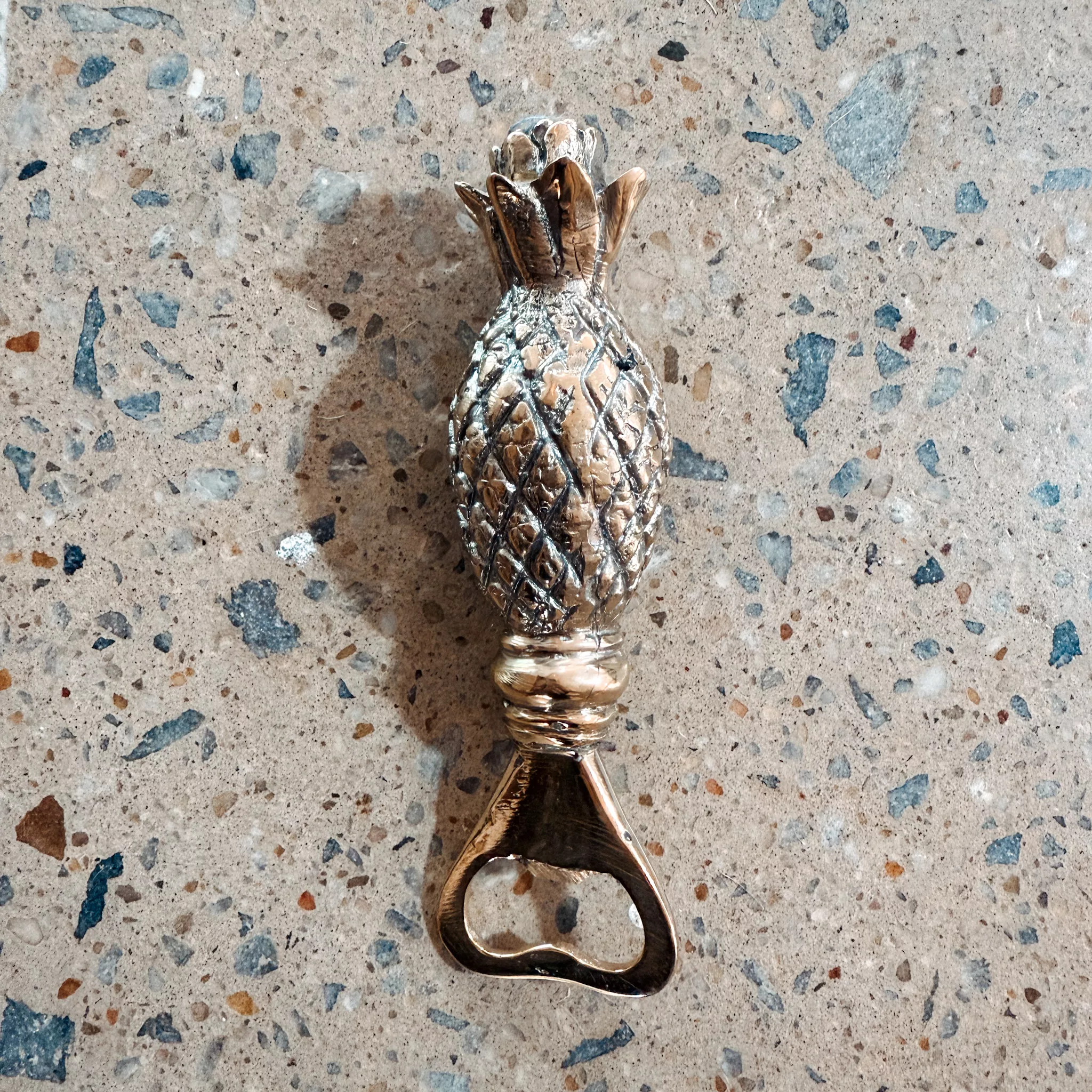 BRASS PINAPPLE BOTTLE OPENER - Image 2