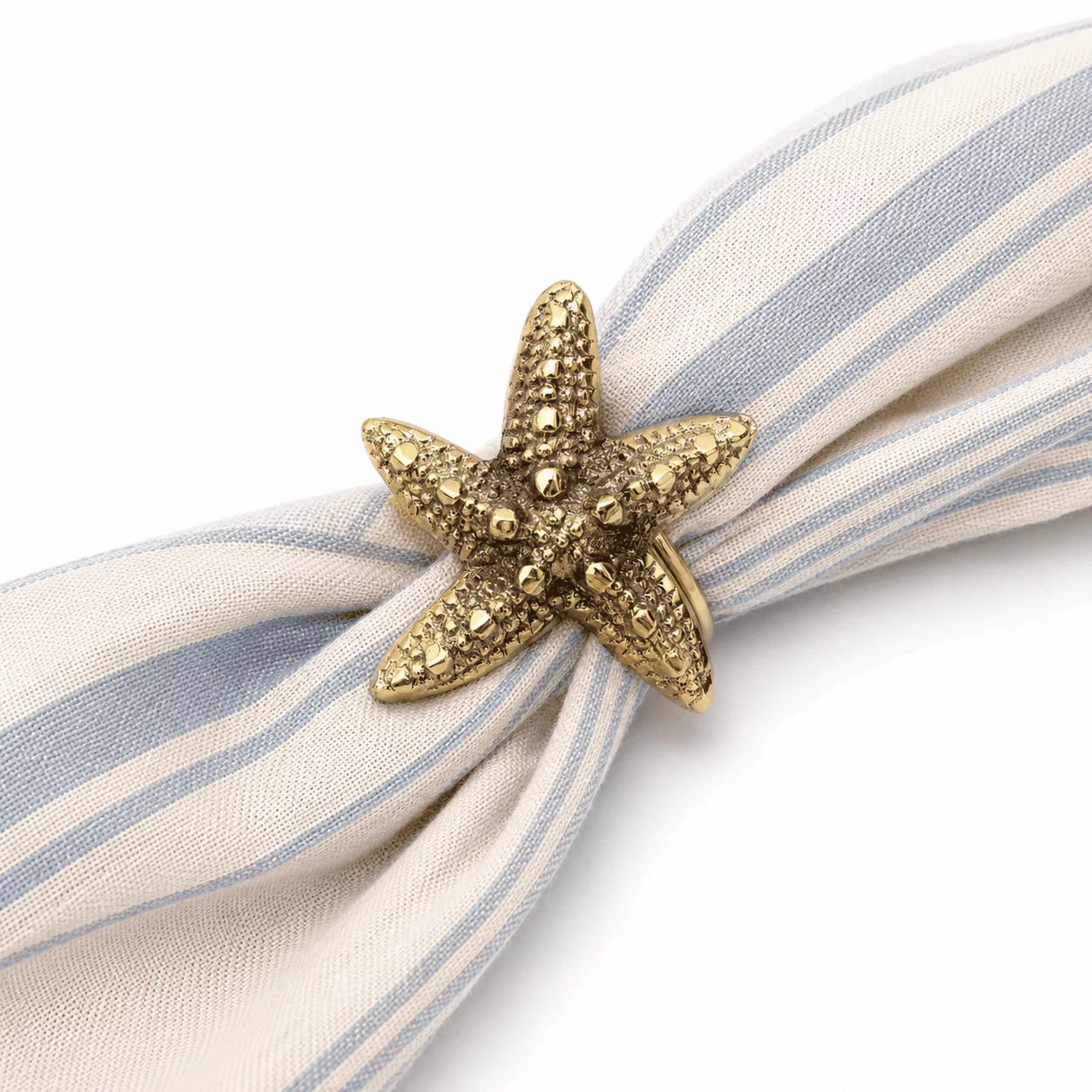 BRASS STARFISH NAPKIN/SERVIETTE HOLDER