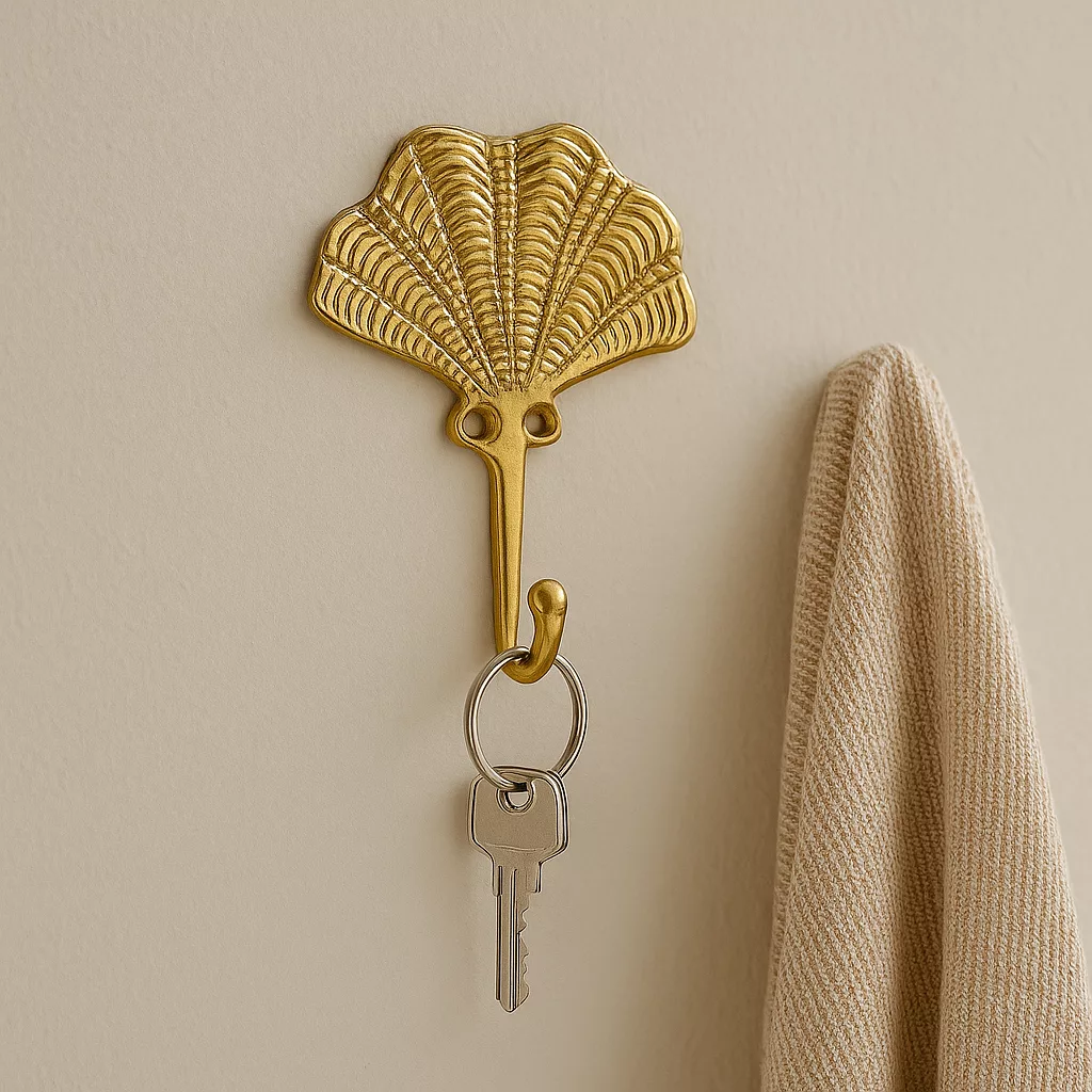 CALICO FLAT BRASS HOOK - Image 2