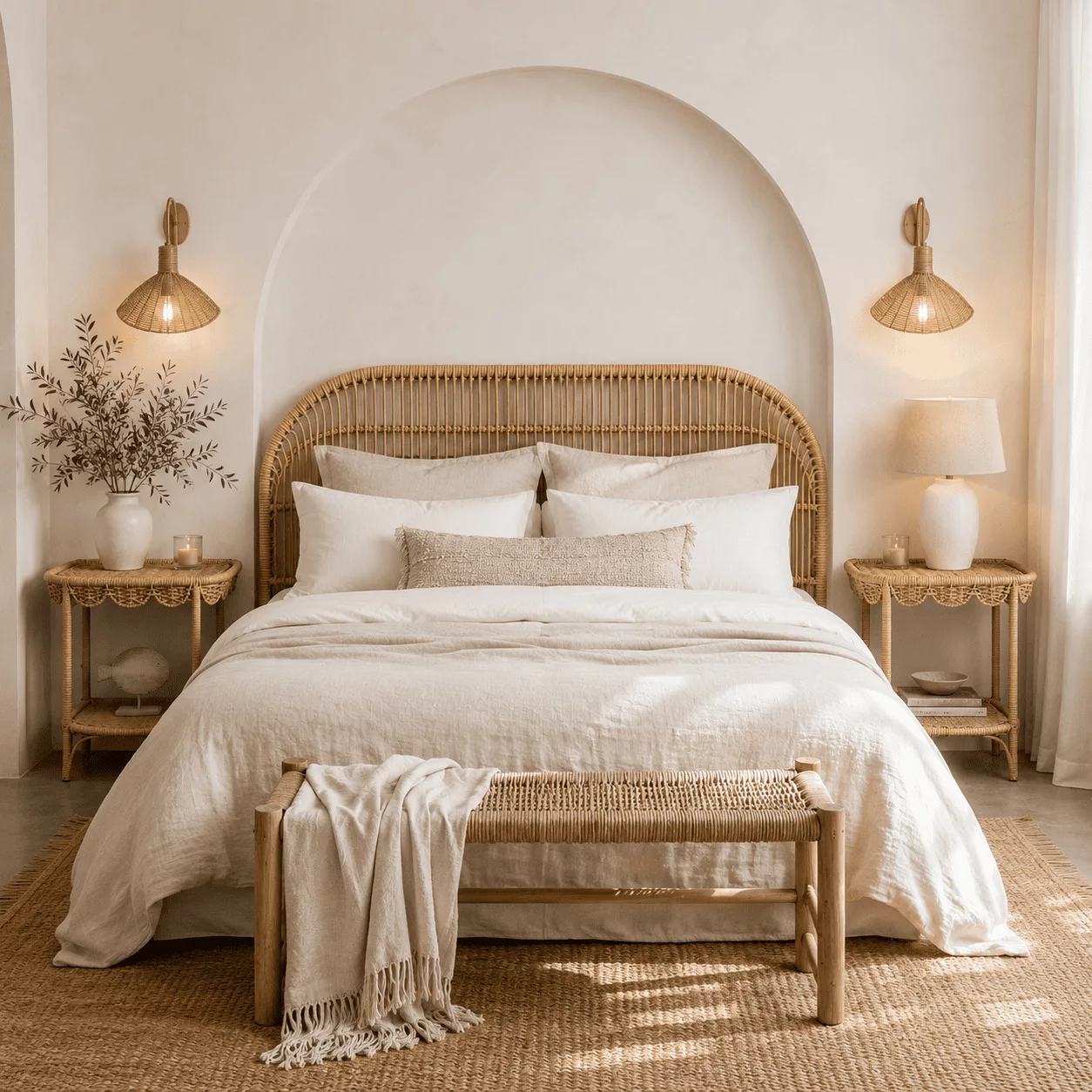 SCALLOPED SIDE TABLE - Image 2