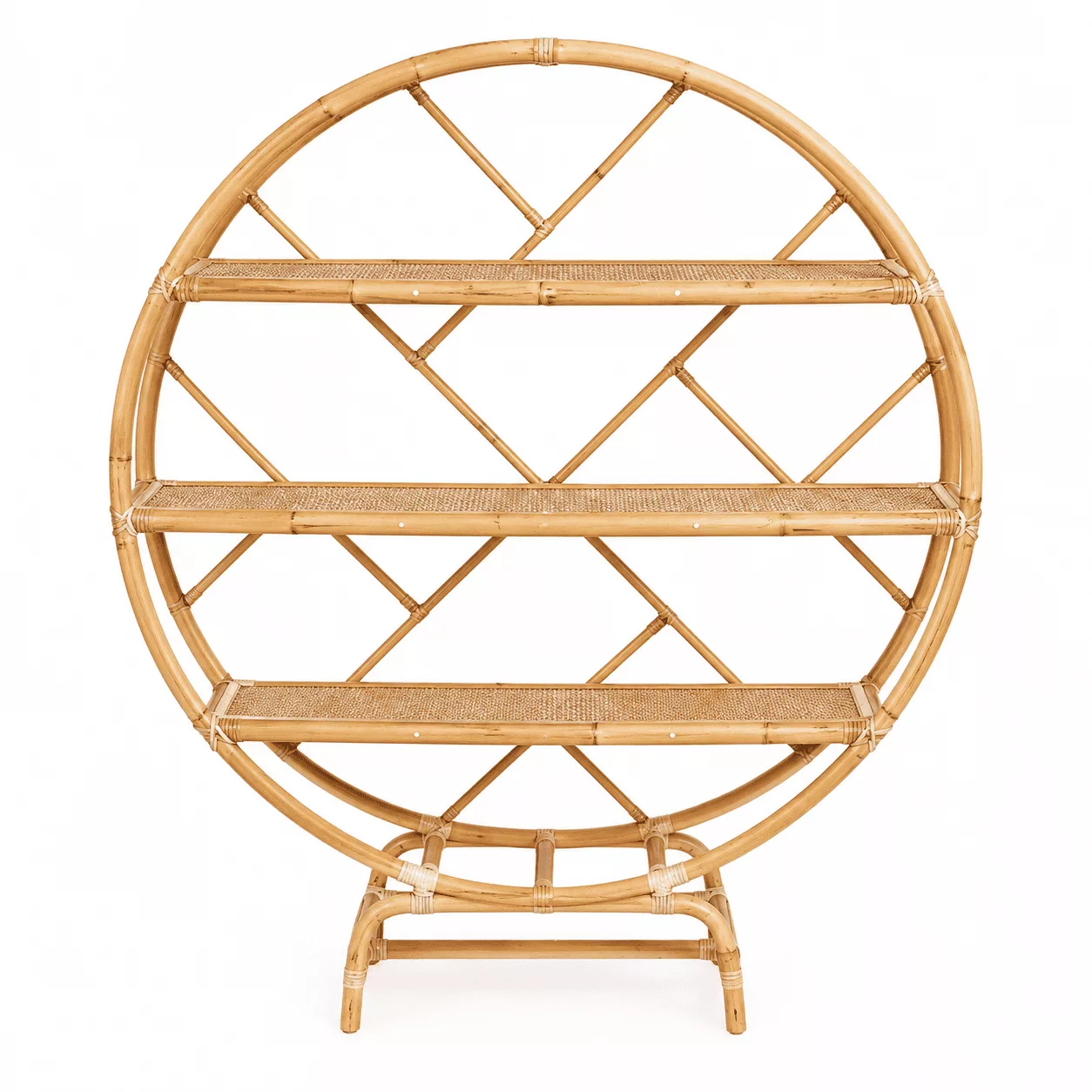 RATTAN BOOK SHELF - Image 2