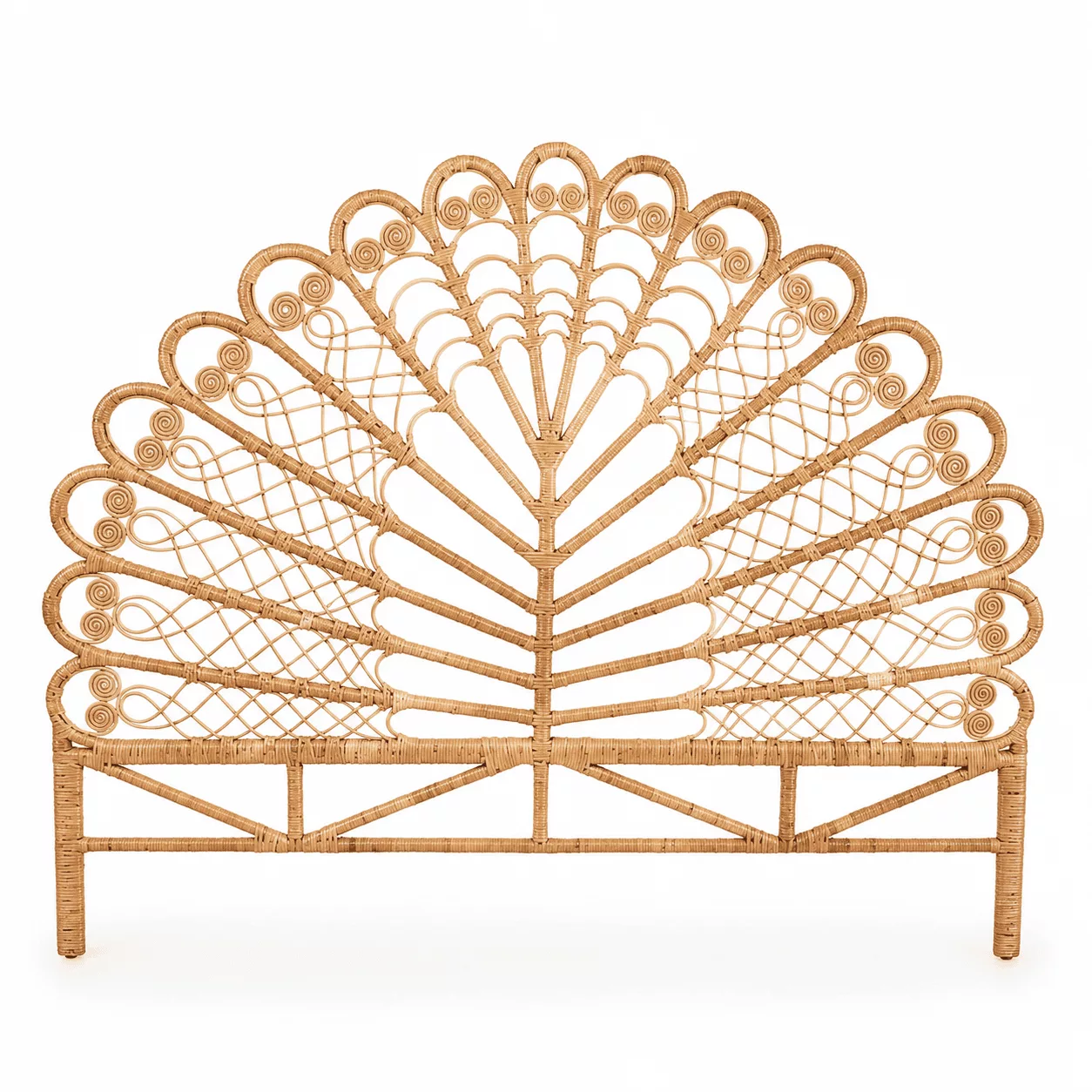 PEACOCK HEADBOARD king